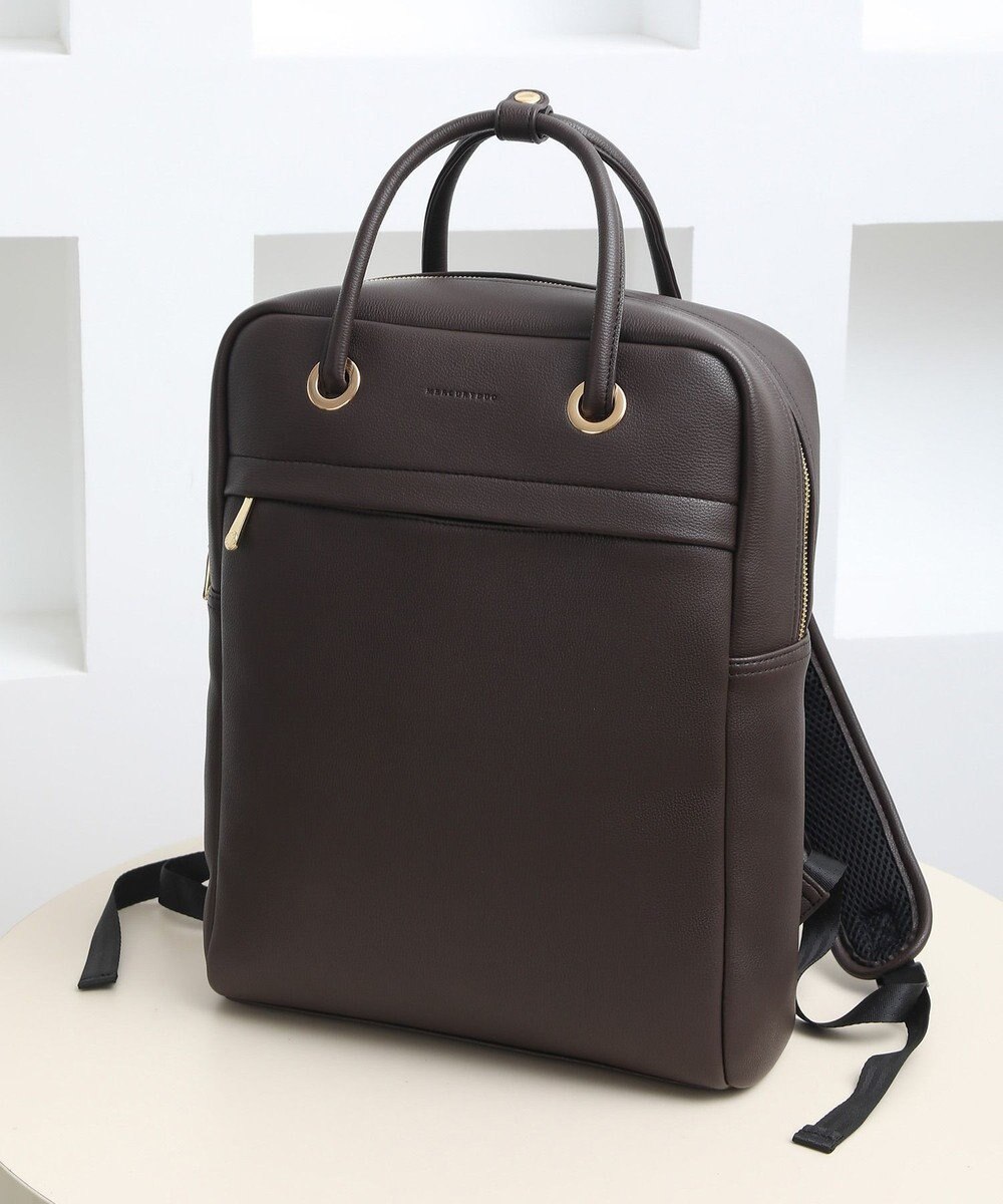 style code 【MERCURYDUO/マーキュリーデュオ】メタルアイレット　2WAY ラージリュック　推し活大容量バッグ 