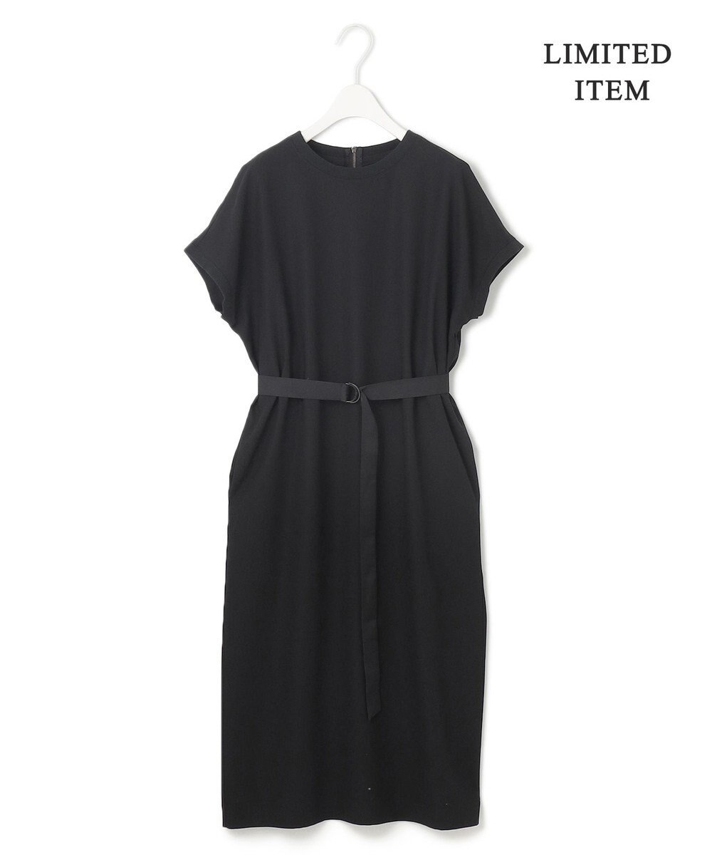 ICB L 【WEB限定・接触冷感・UVケア・速乾・防シワ・洗える】 FluidBackSatin  ワンピース 