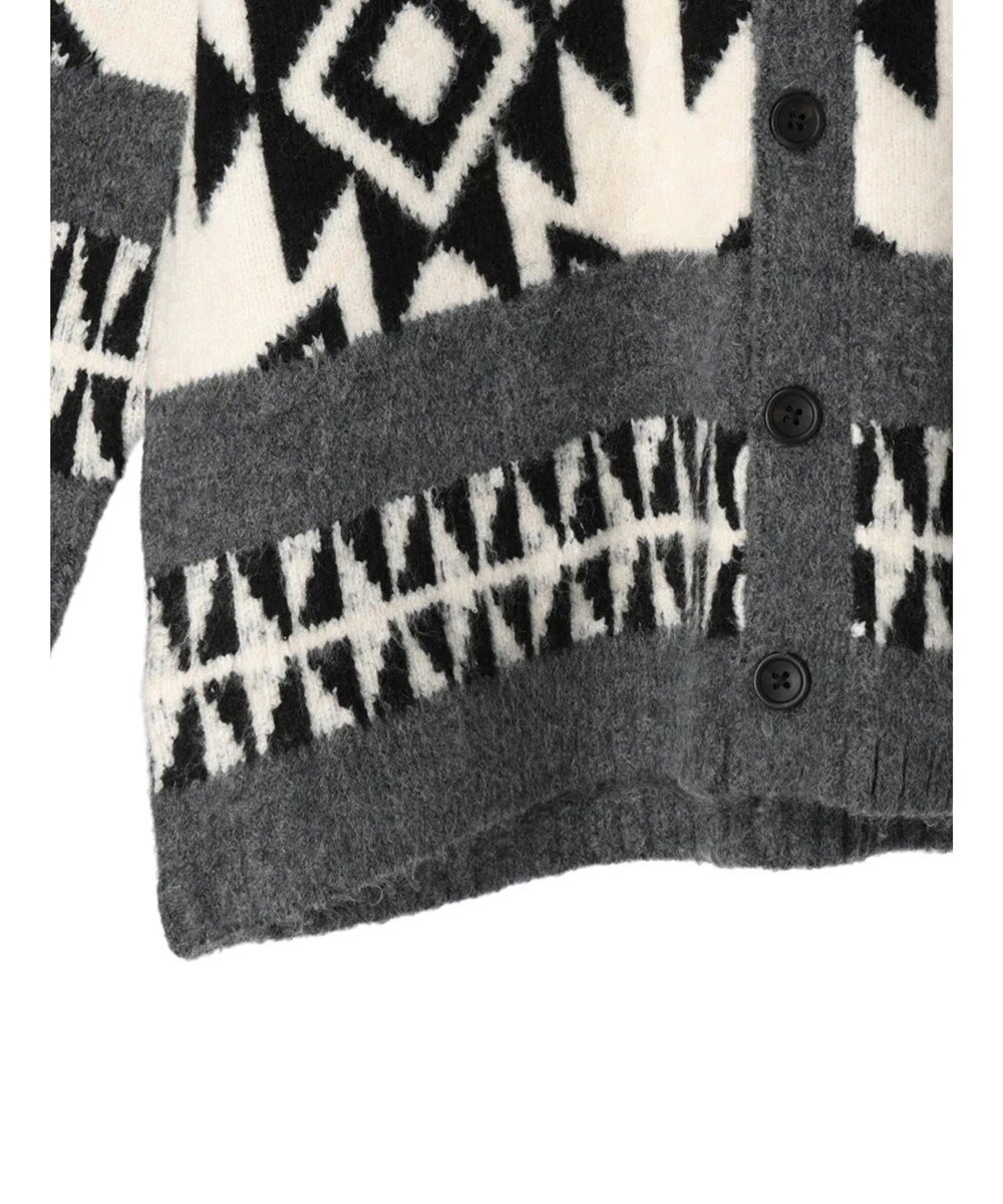 CRAFT STANDARD BOUTIQUE 【男女兼用】オルテガ柄カーディガン 