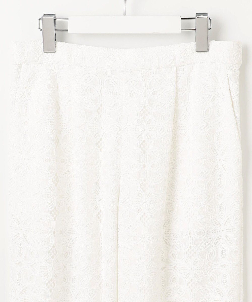 自由区 【カタログ掲載・洗える】フラワータイルレース パンツ 