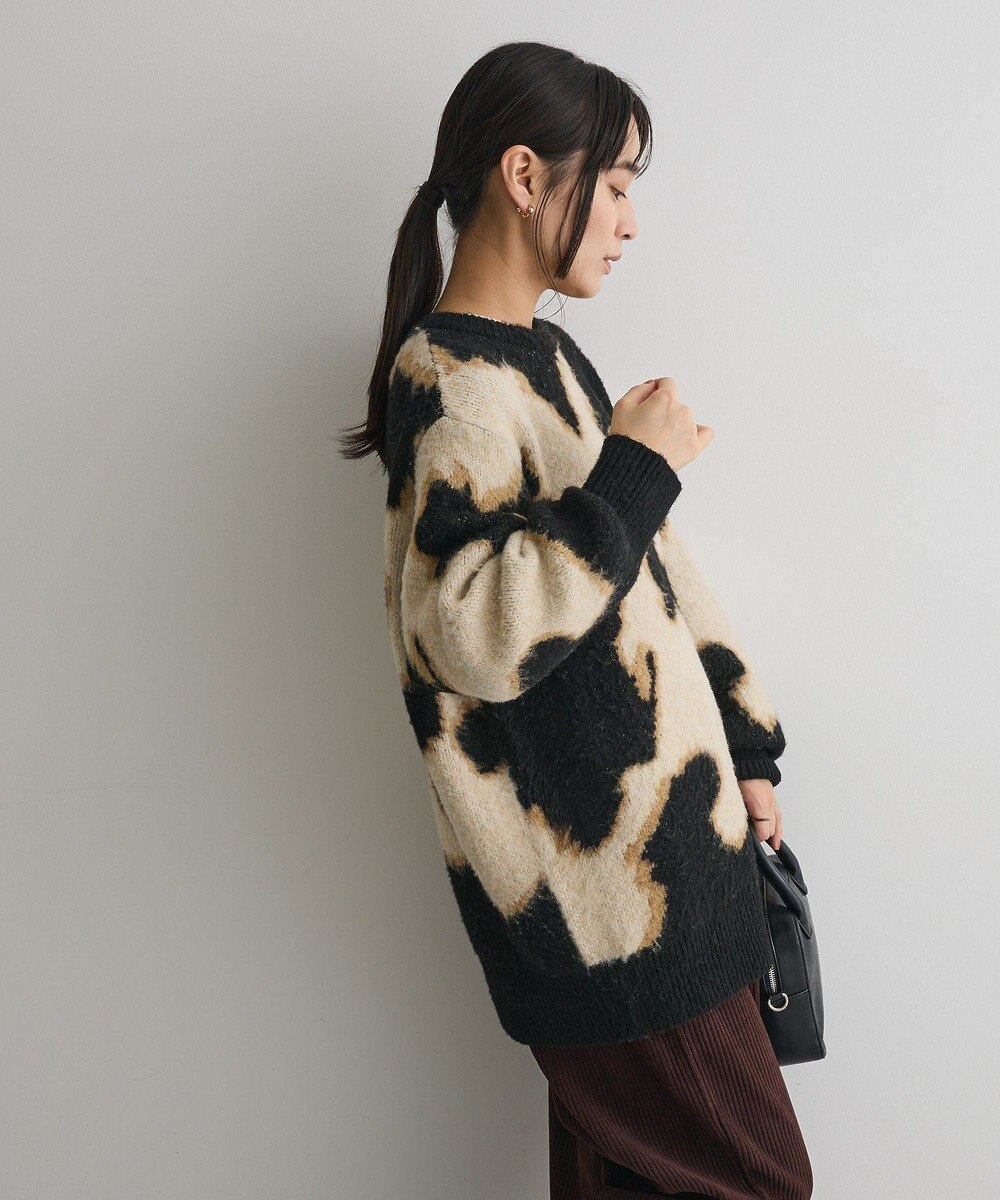 CRAFT STANDARD BOUTIQUE アニマルジャカードニットプルオーバー 