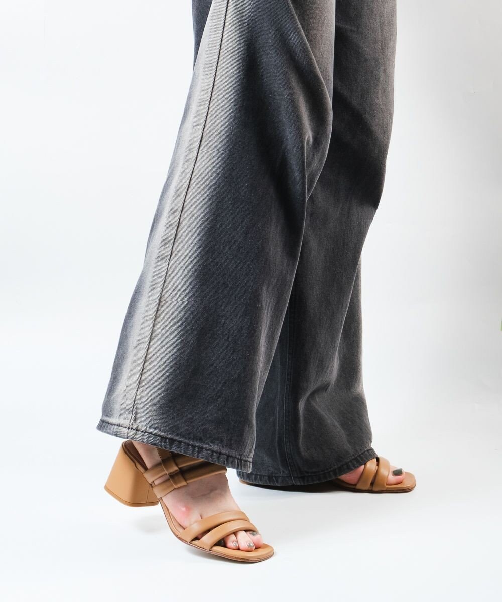 BONTRE 【LucaGrossi/ルカグロッシ】パフィーストラップヒールサンダル/ L021S-VS 