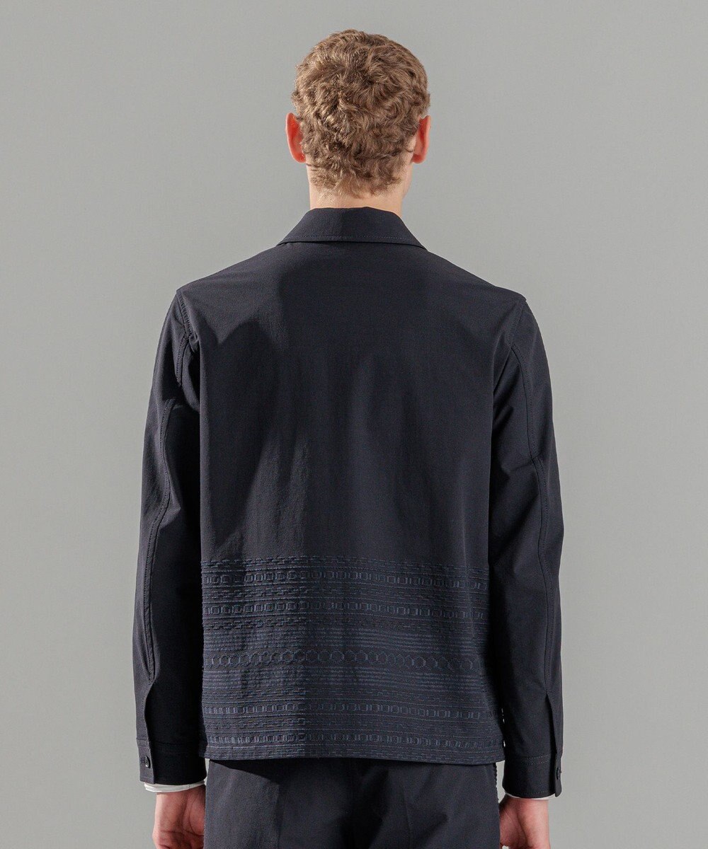 JOSEPH HOMME レボソエンブロイダリー　ジップアップブルゾン 