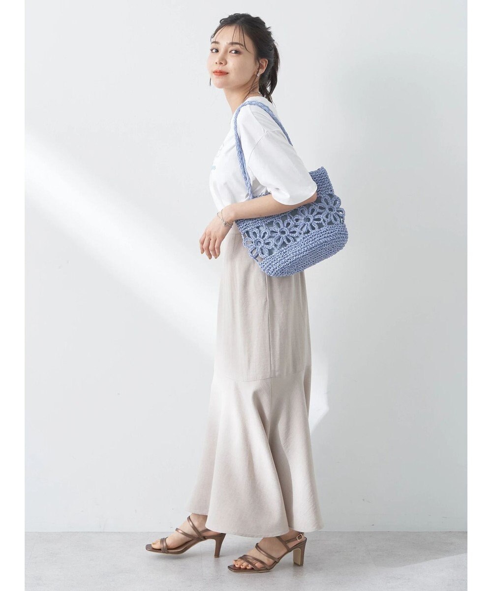 earth music&ecology リネンライクマーメイドスカート 