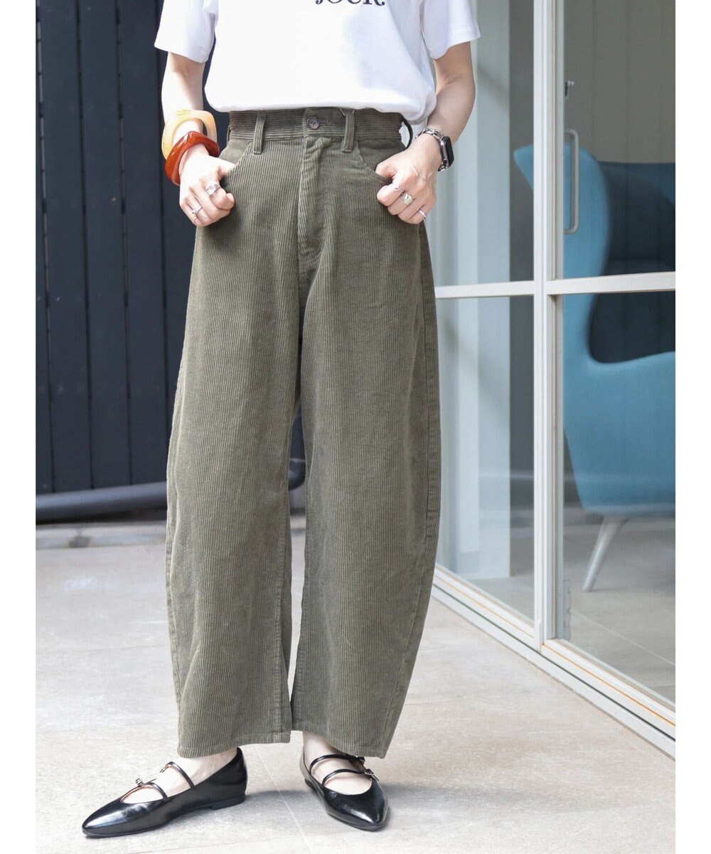 AMERICAN HOLIC コーデュロイコクーンパンツ 