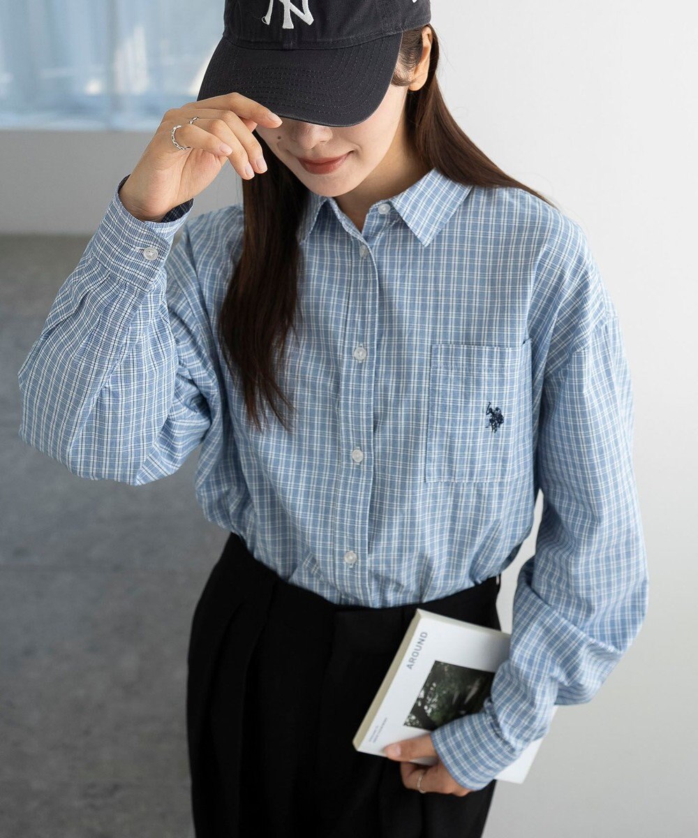 WEGO 【25年秋新色登場★】U.S. POLO ASSN.別注ロングスリーブシャツ 