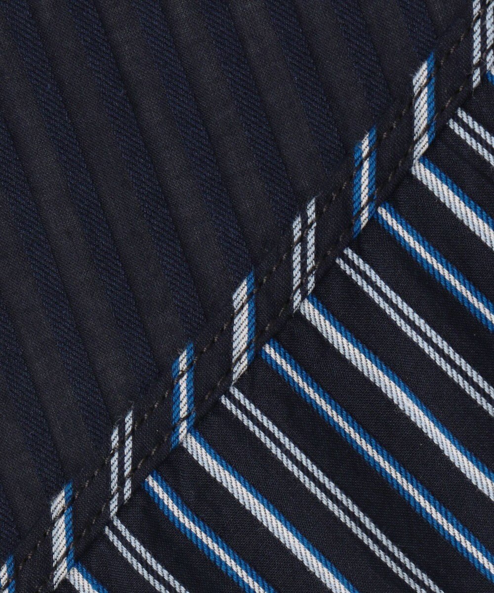 JOSEPH ABBOUD 【キングサイズ・2WAY/】ライトリバーシブルストライプシャツ 