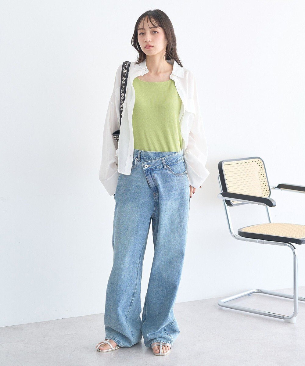 earth music&ecology Ｗポケットシャツ 