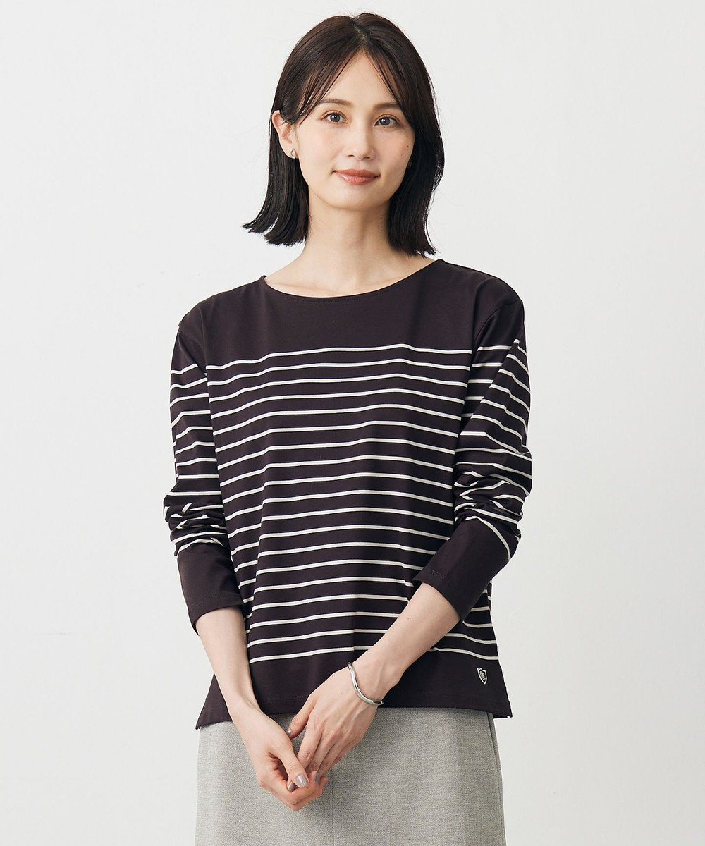 J.PRESS LADIES バスクボーダー カットソー 