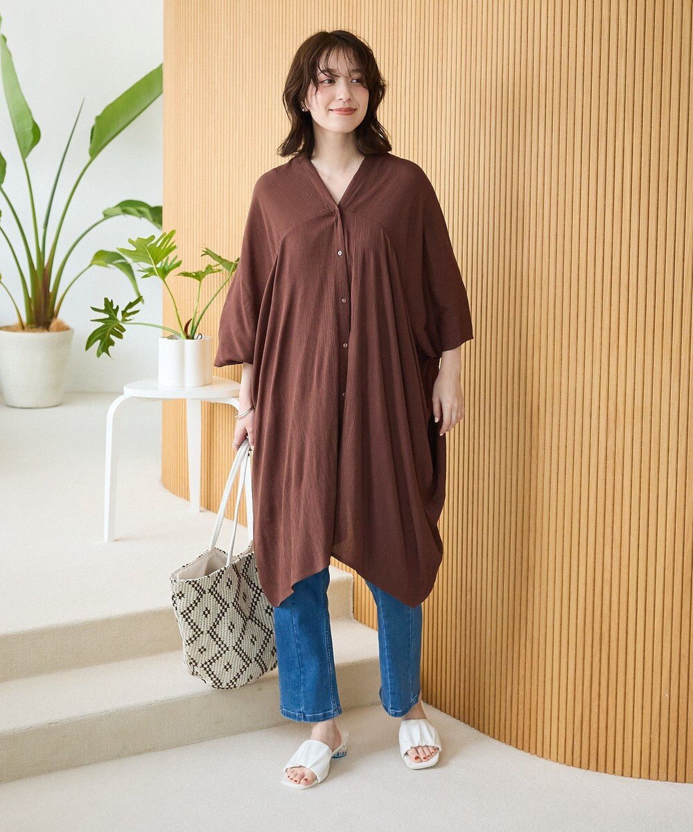 Green Parks Ｉ　レーヨンクレープチュニック 