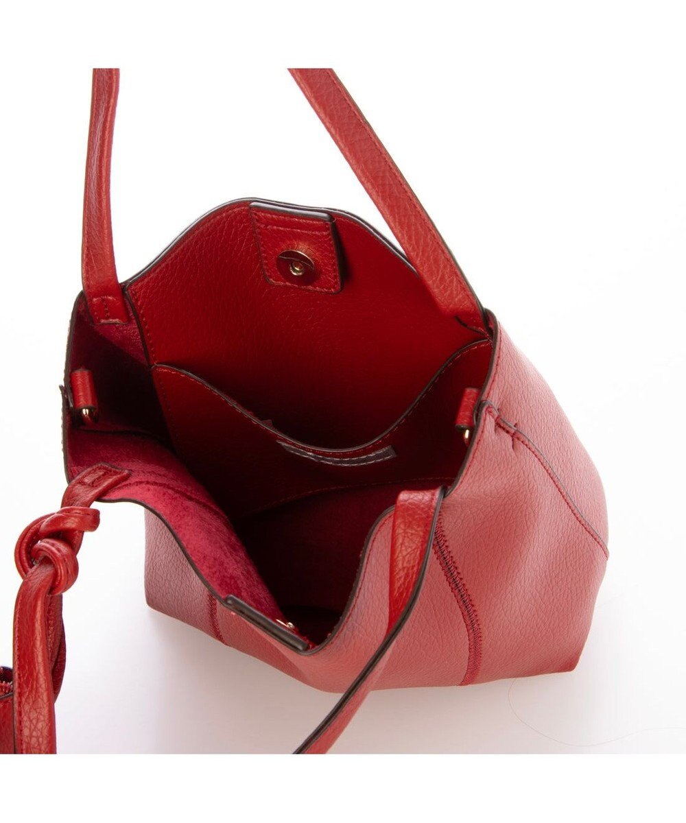 UNBILLION カシュカシュ cachecache / ジグザグステッチ変形ミニバッグ 