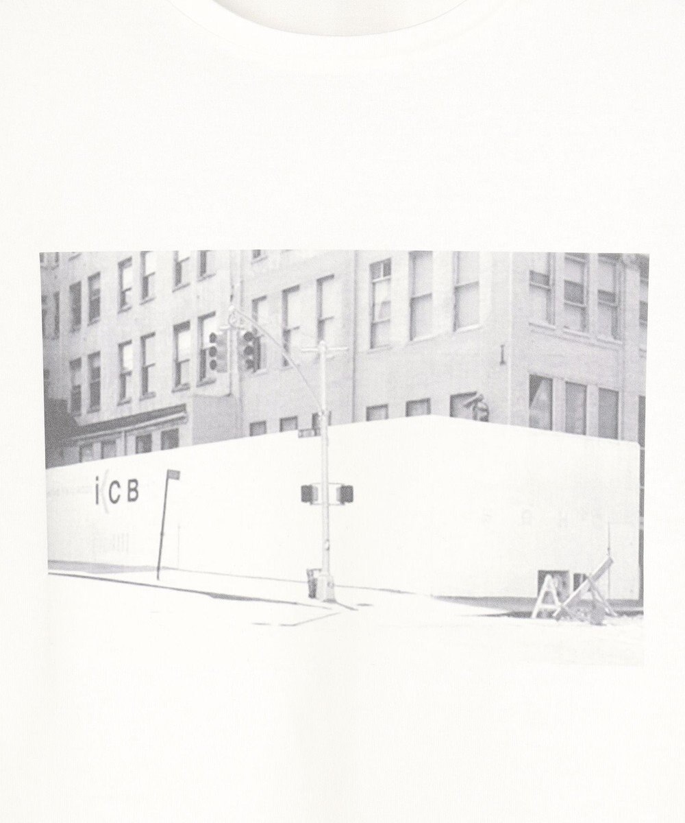 ICB 【30th ANNIVERSARY】New Yorkフォトプリント ロングスリーブTシャツ 