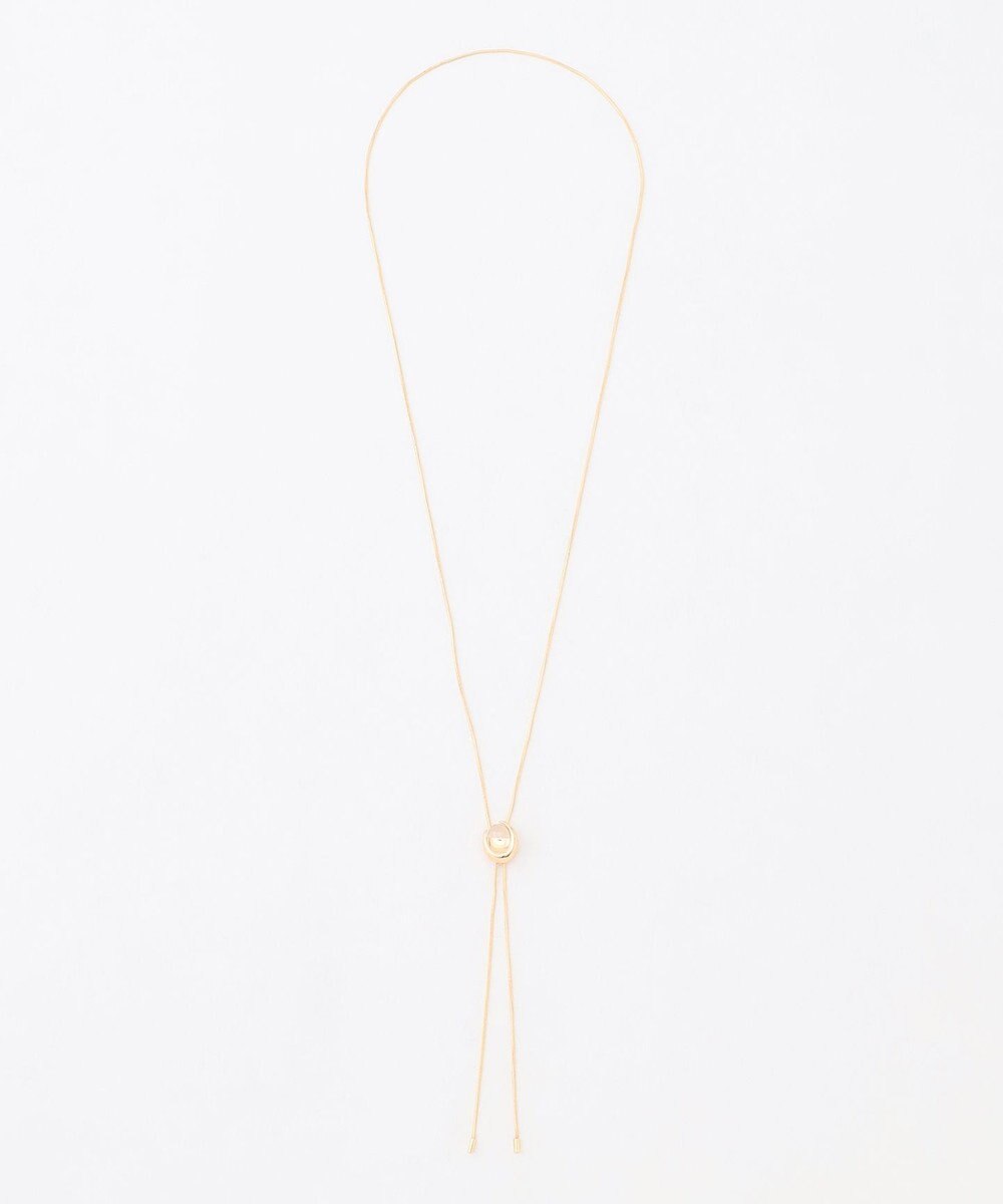 ANY クリアトップラリエットネックレス 