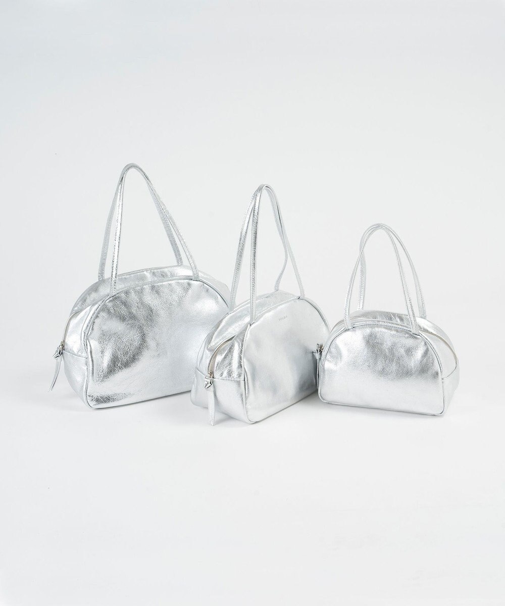 FOLNA RD ホイルレザーボストンバッグ Mサイズ 