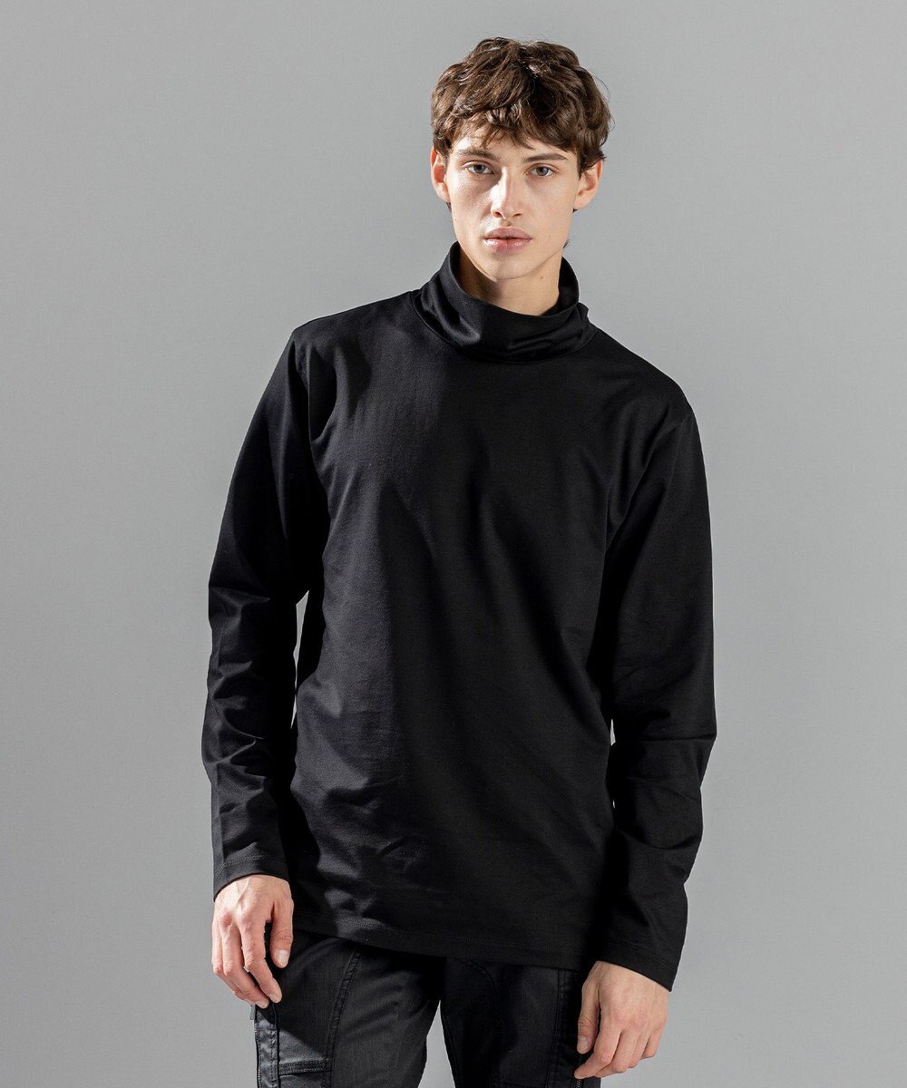 JOSEPH HOMME スビンソフトジャージー　タートルネックカットソー 