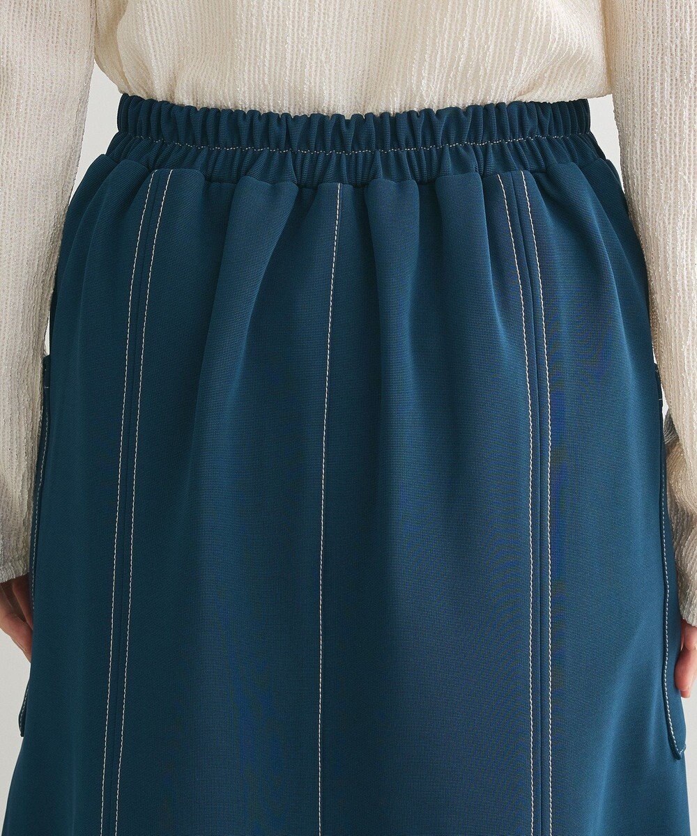 Green Parks ・ＥＬＥＮＣＡＲＥ　ＤＵＥ　カラーｓｔフレアスカート 