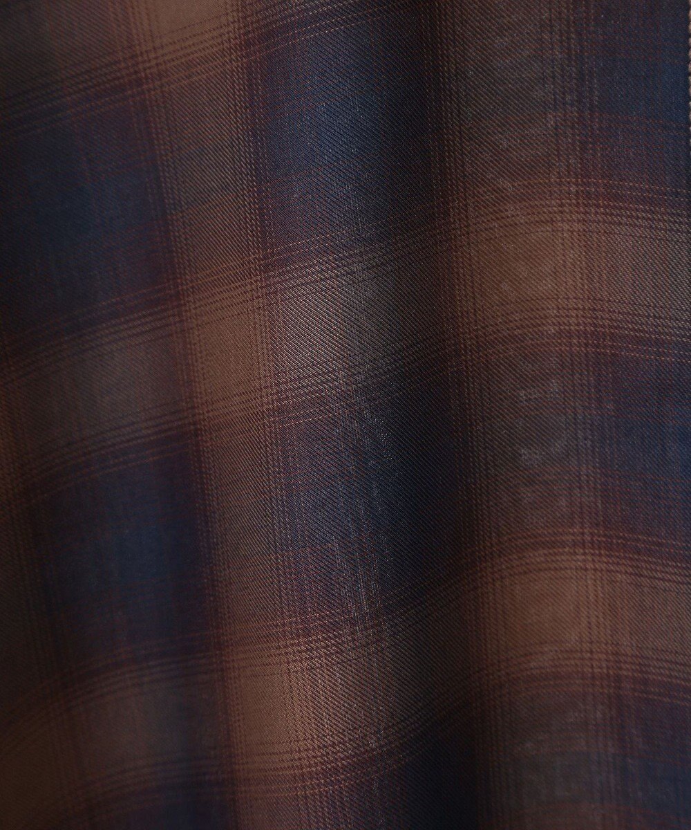 Green Parks オンブレーチェックライトシャツ 