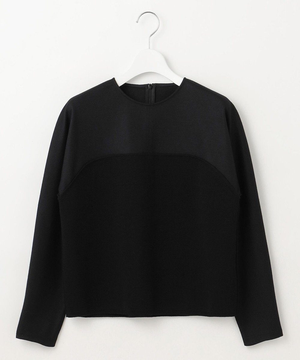 23区 S 【洗える】ウールミルドジャージー ビスチェライクコンビ カットソー 