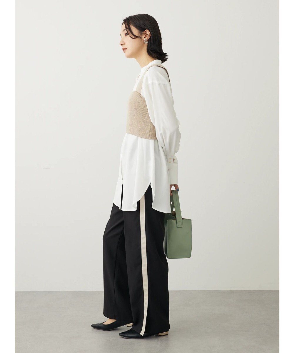 Green Parks ＳＥＴ２点ニットビスチェ＋とろみチュニック 