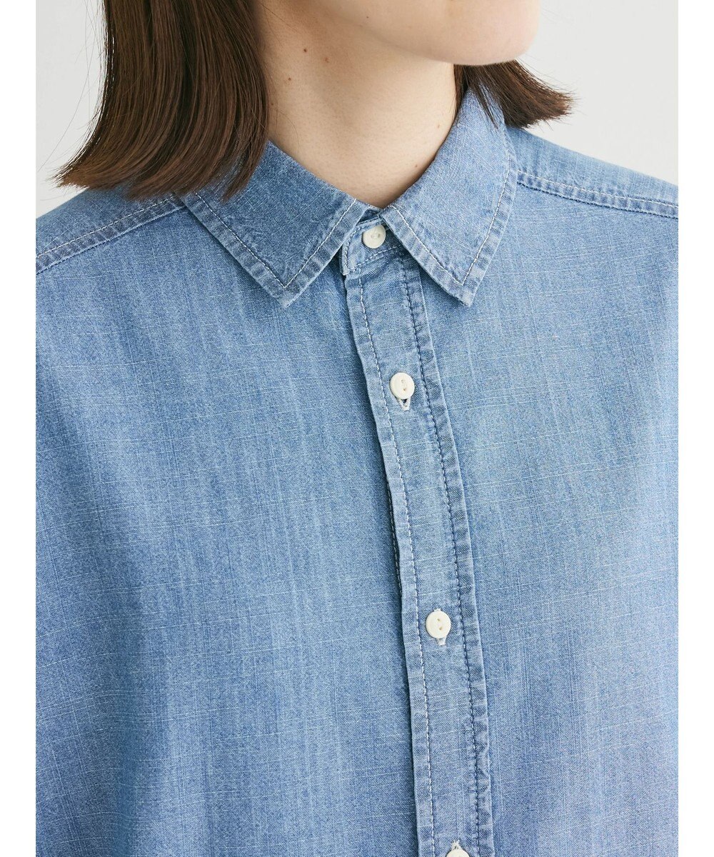 Green Parks ライトオンスデニムＢｉｇシャツ 