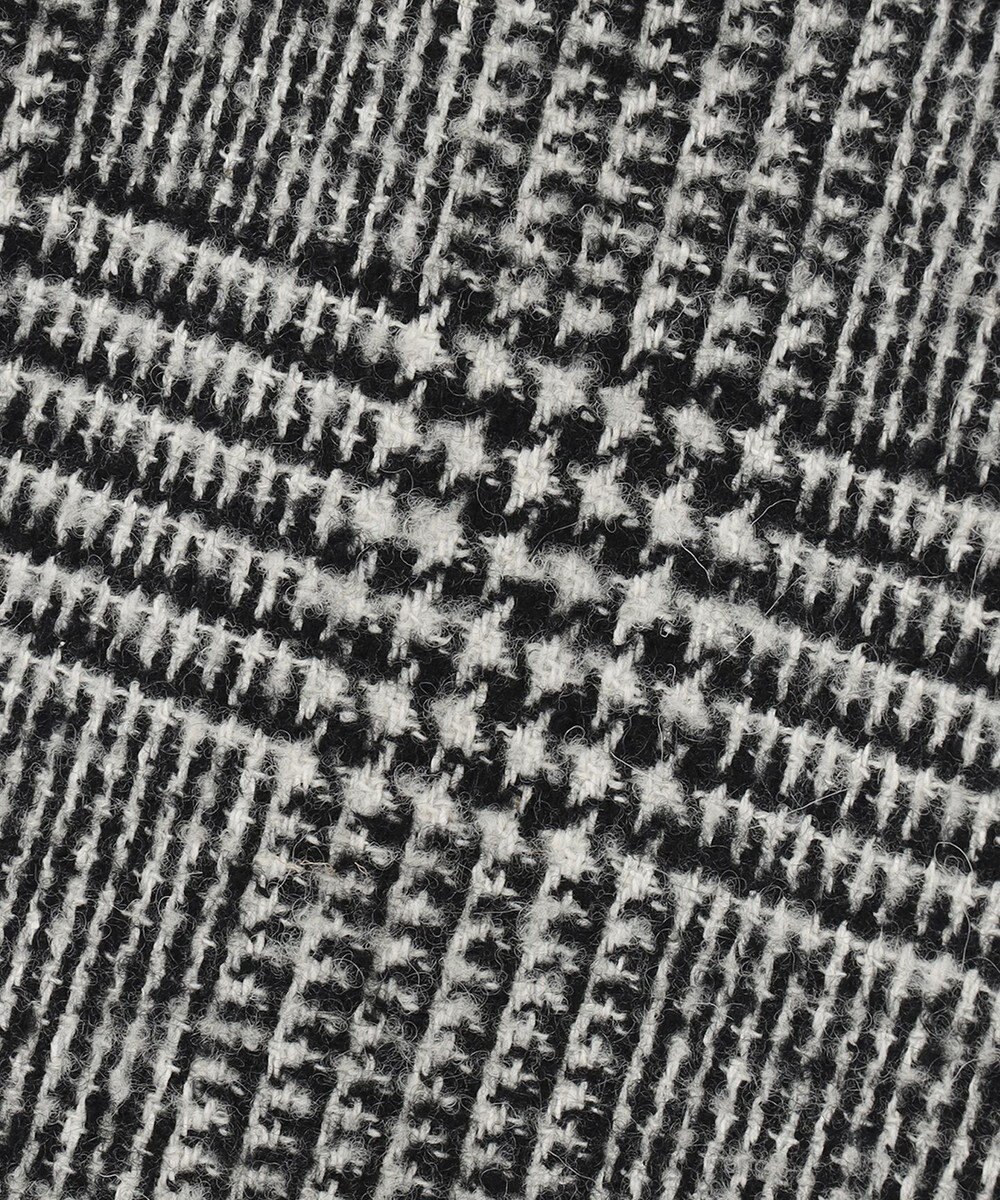 23区 ツイードチェック フロントタックAラインスカート 