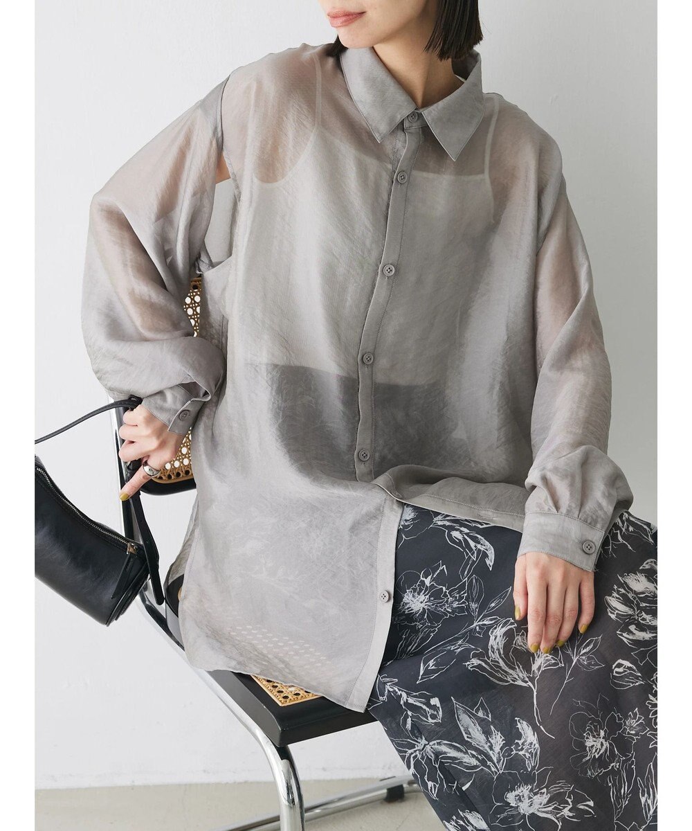 Green Parks ショルダースリット２ＷＡＹシャツ 