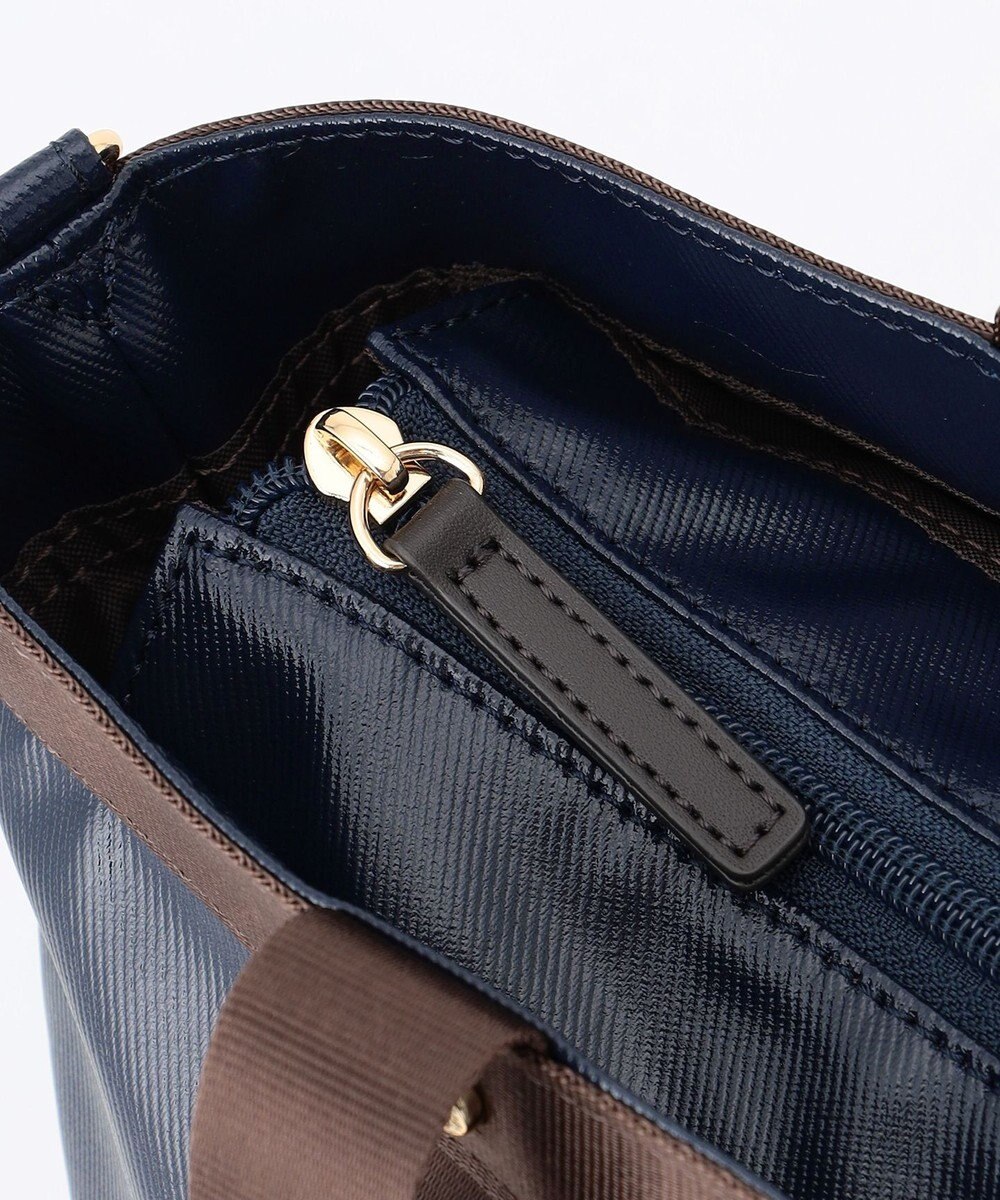 LA BAGAGERIE 【コットン×ポリウレタン】シャイニーミニトート 