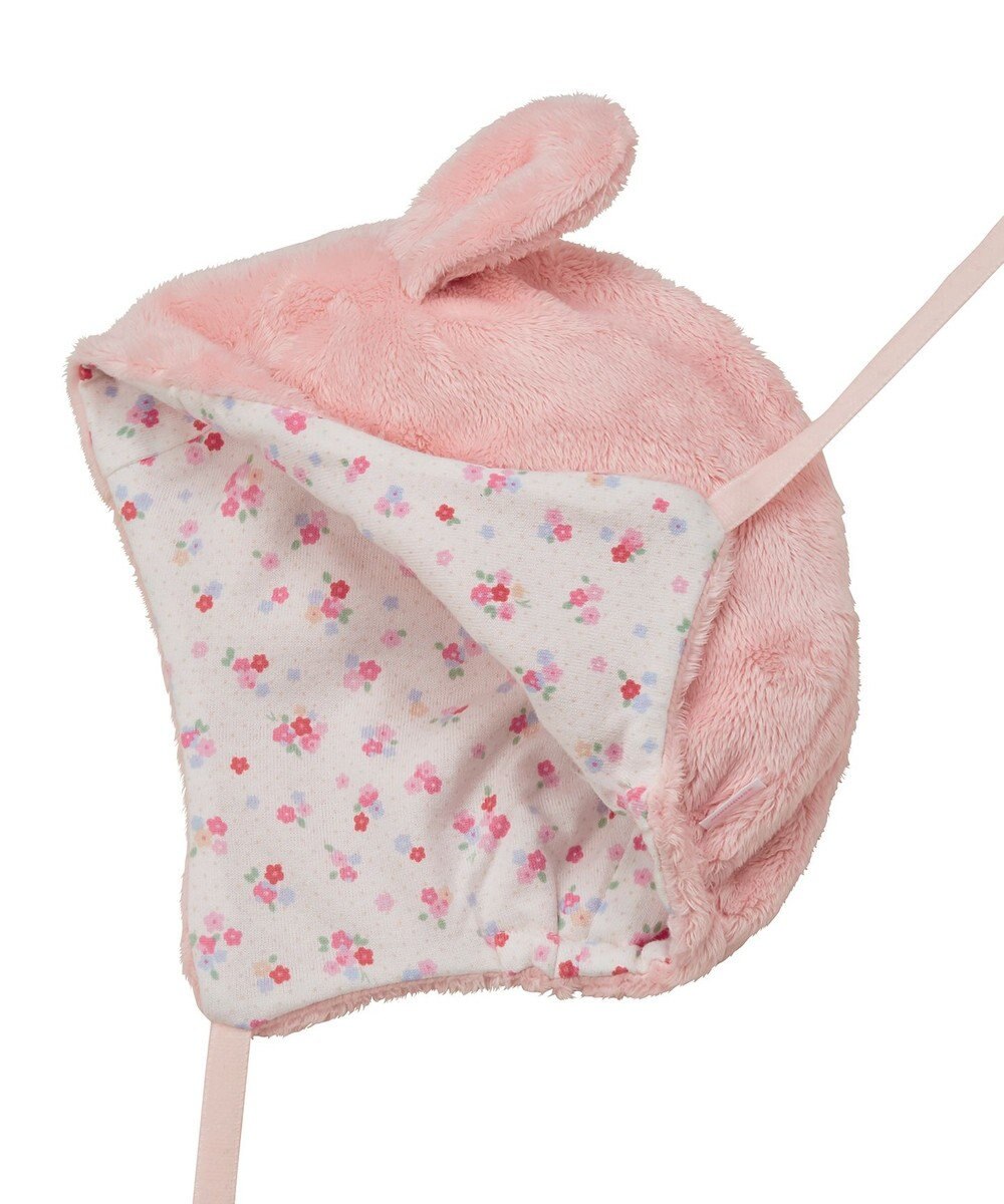 MIKI HOUSE HOT BISCUITS 【ミキハウス】【44-50cm】 マイクロファー フード 