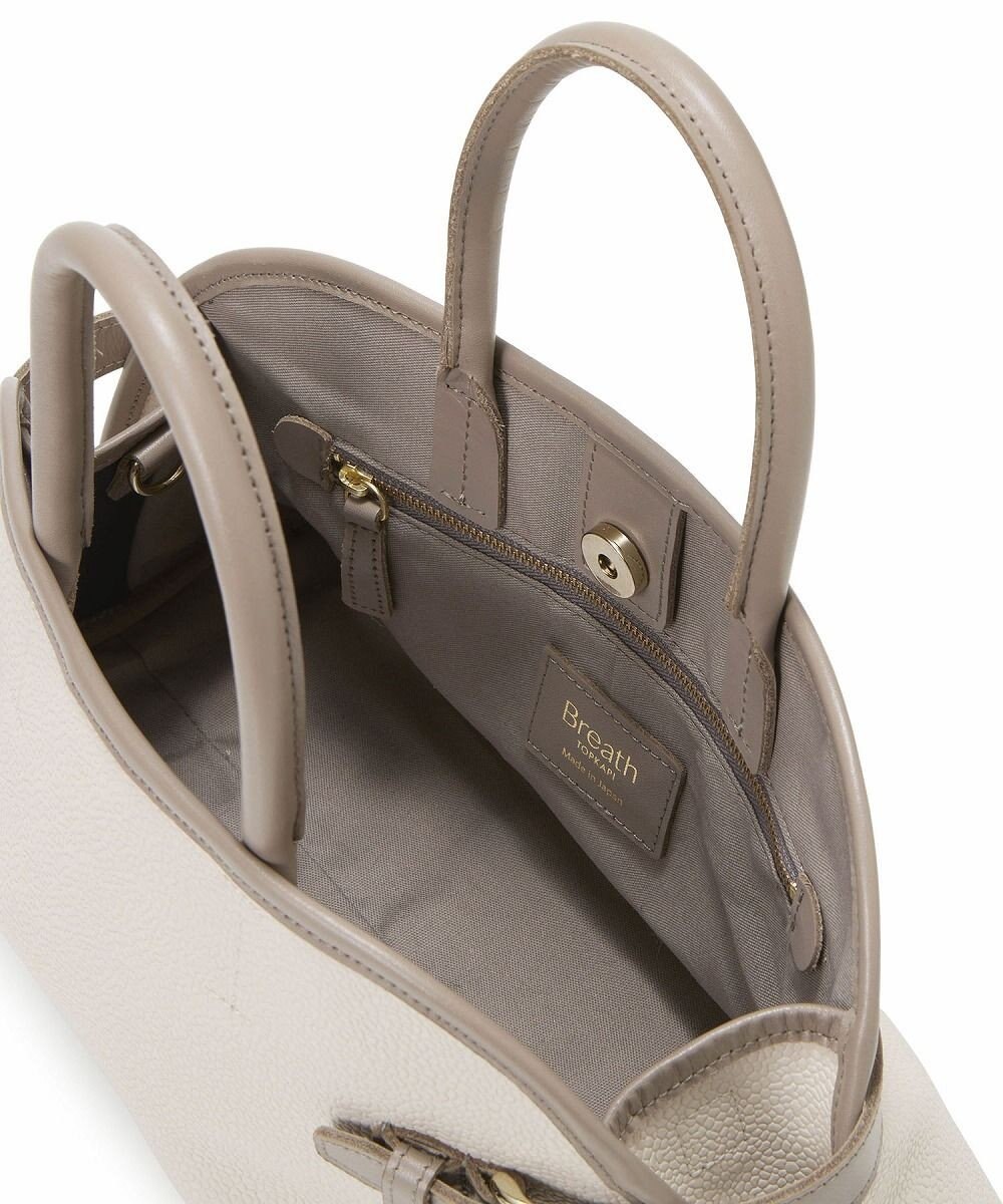 TOPKAPI 【Breath TOPKAPI】SCOTCH GRAIN スコッチグレイン ベルトデザイン ショルダー付き ミニトート バッグ 