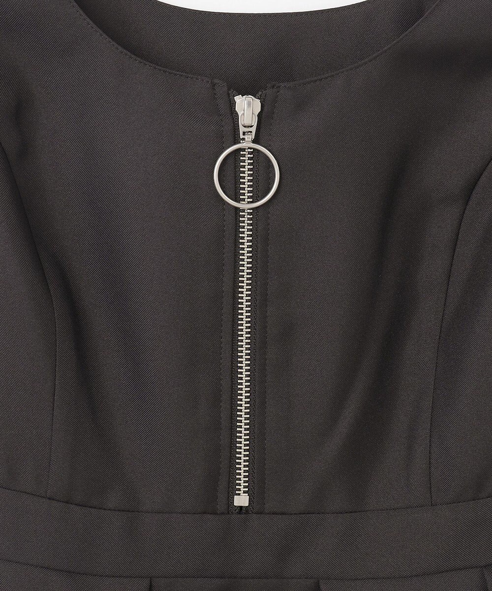 GRACE CONTINENTAL ツイルタックワンピース 