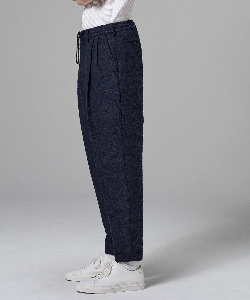 JOSEPH HOMME 【新柄】エス二カルスラブジャガード ドロスト付ワイドテーパードパンツ/ ORIGIN CONVERTIBLE 
