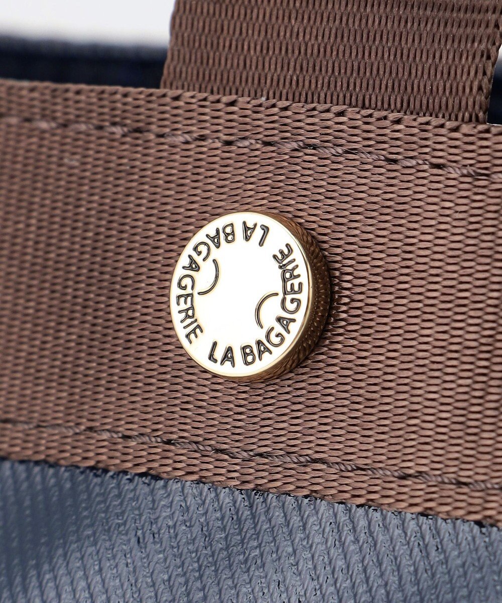 LA BAGAGERIE 【コットン×ポリウレタン】シャイニーミニトート 