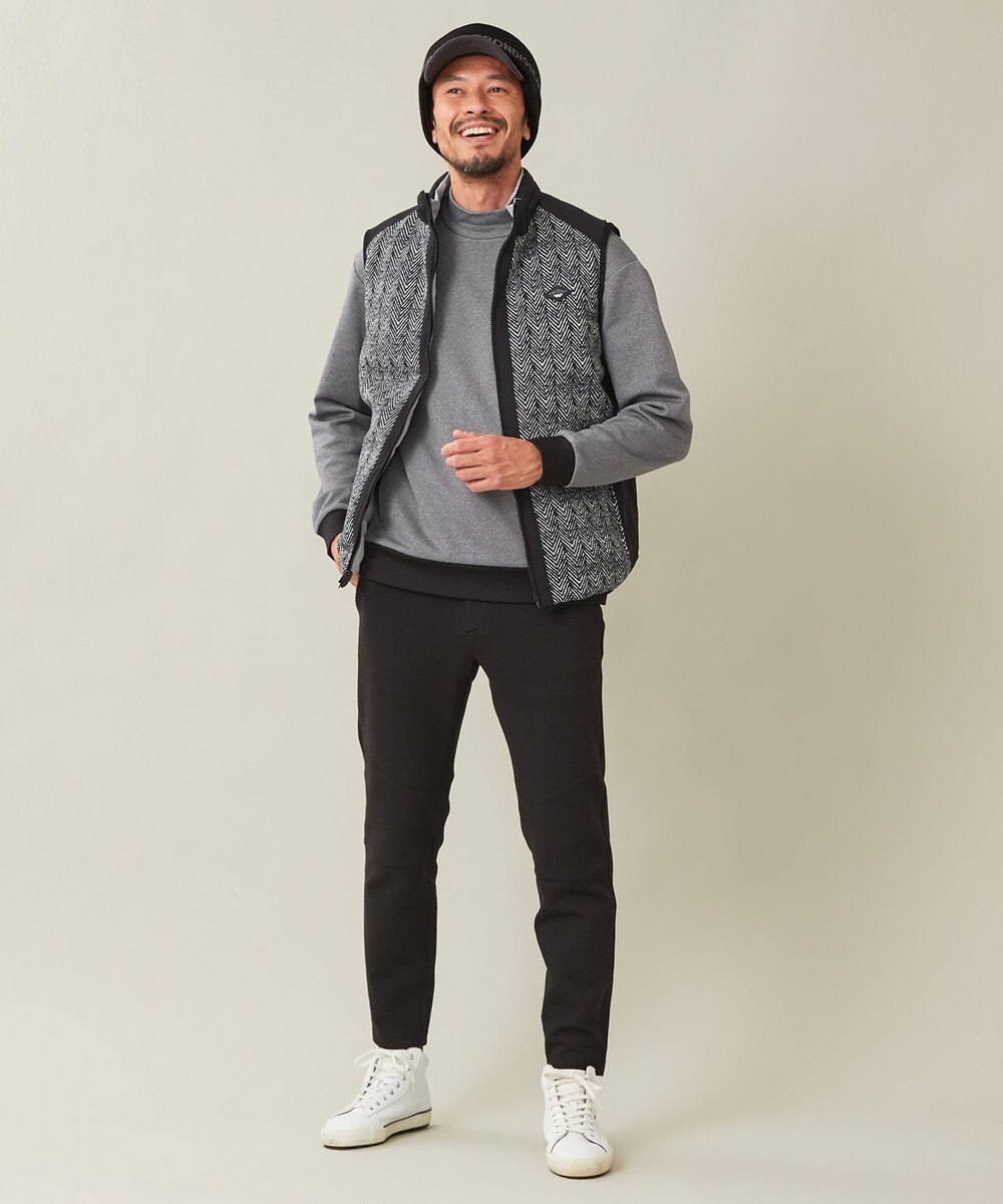 23区GOLF 名品パンツ【23Fondation/MEN】ダンボールニット ジョガーパンツ 