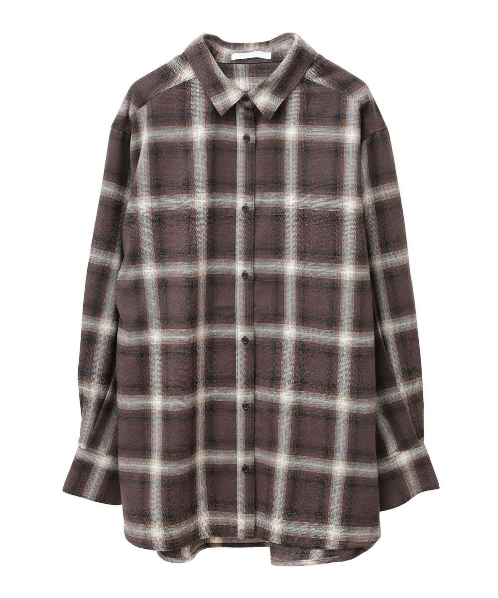 Green Parks ネルチェックシャツ 