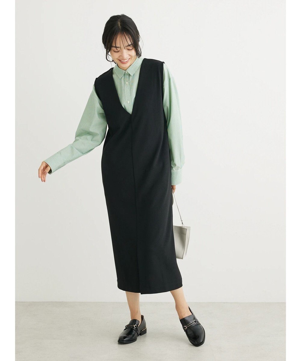 Green Parks ２ｗａｙ　洗えて着回せるジャンスカ 