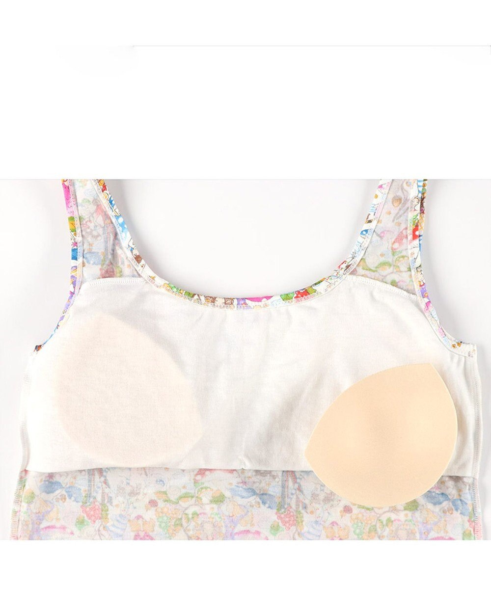 tsumori chisato SLEEP ツモリチサト カップ付きインナー ノースリーブ ベア天竺 伸縮性がよい ブラトップ タンクトップ tsumori chisato SLEEP UCX556 /ワコール 