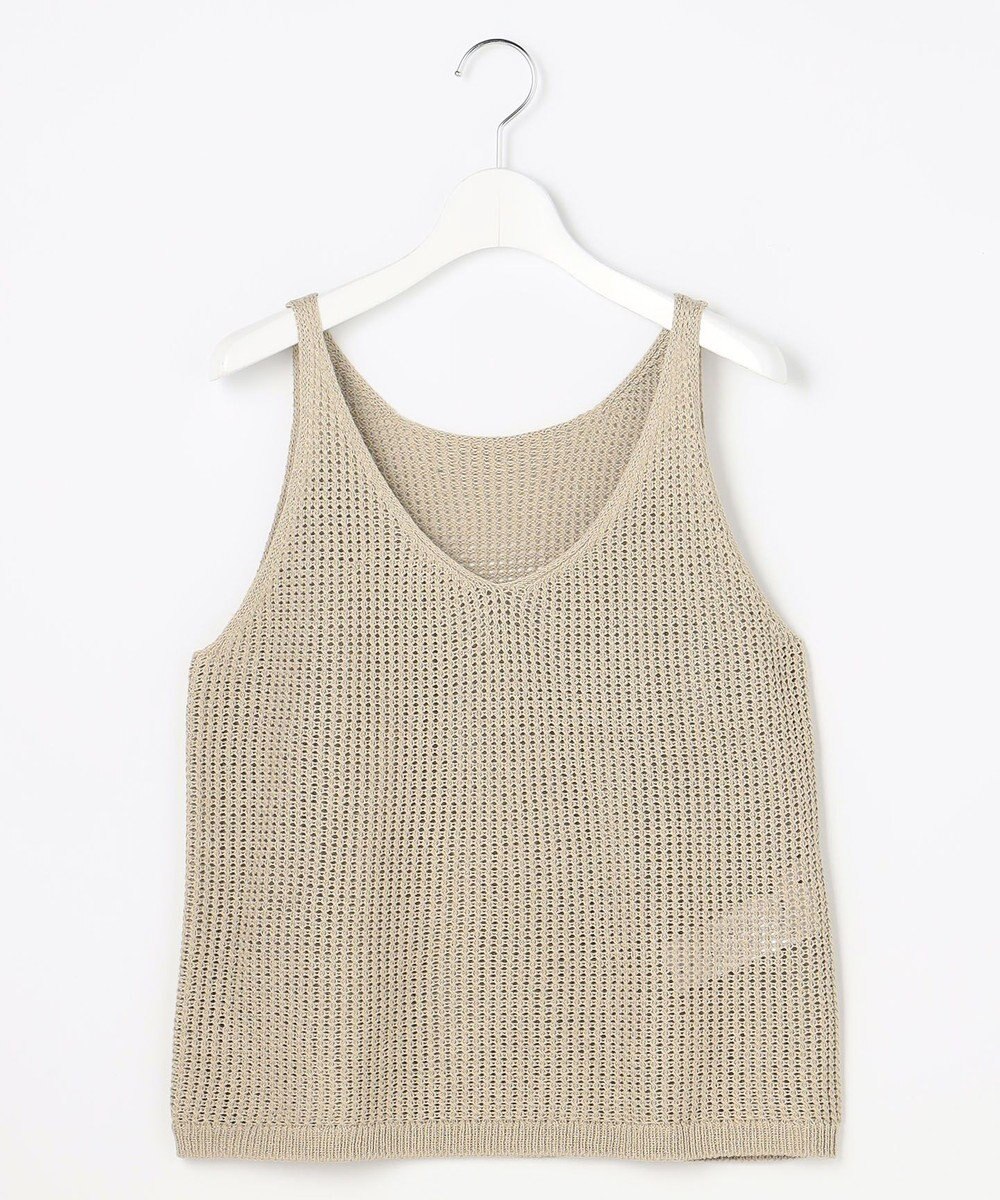 自由区 【カタログ掲載】ペーパーコットンメッシュ ベスト 