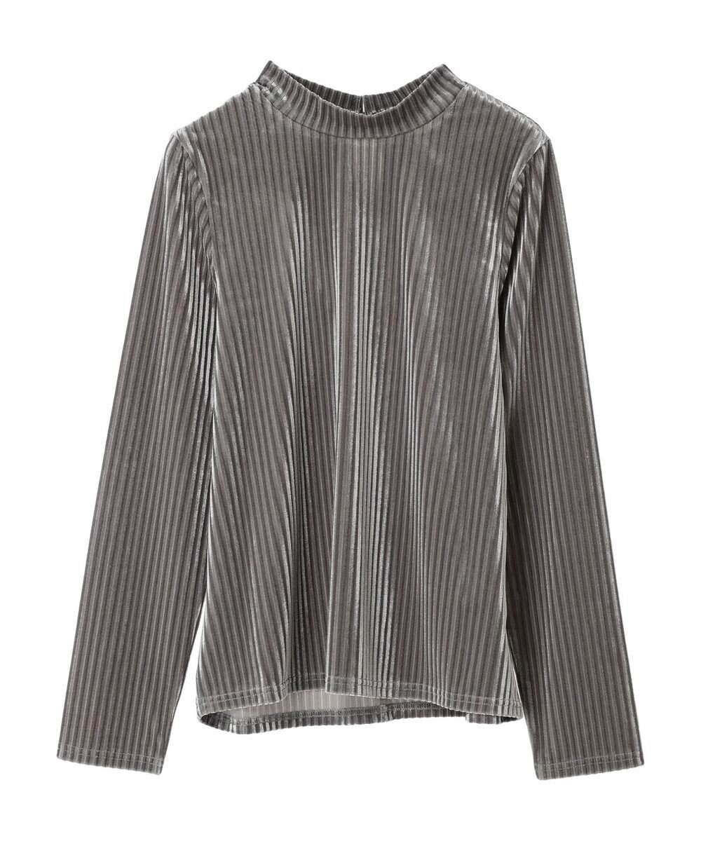 Green Parks ・ＳＵＧＡＲ　ＳＰＯＯＮ　ベロアストライプハイネック 