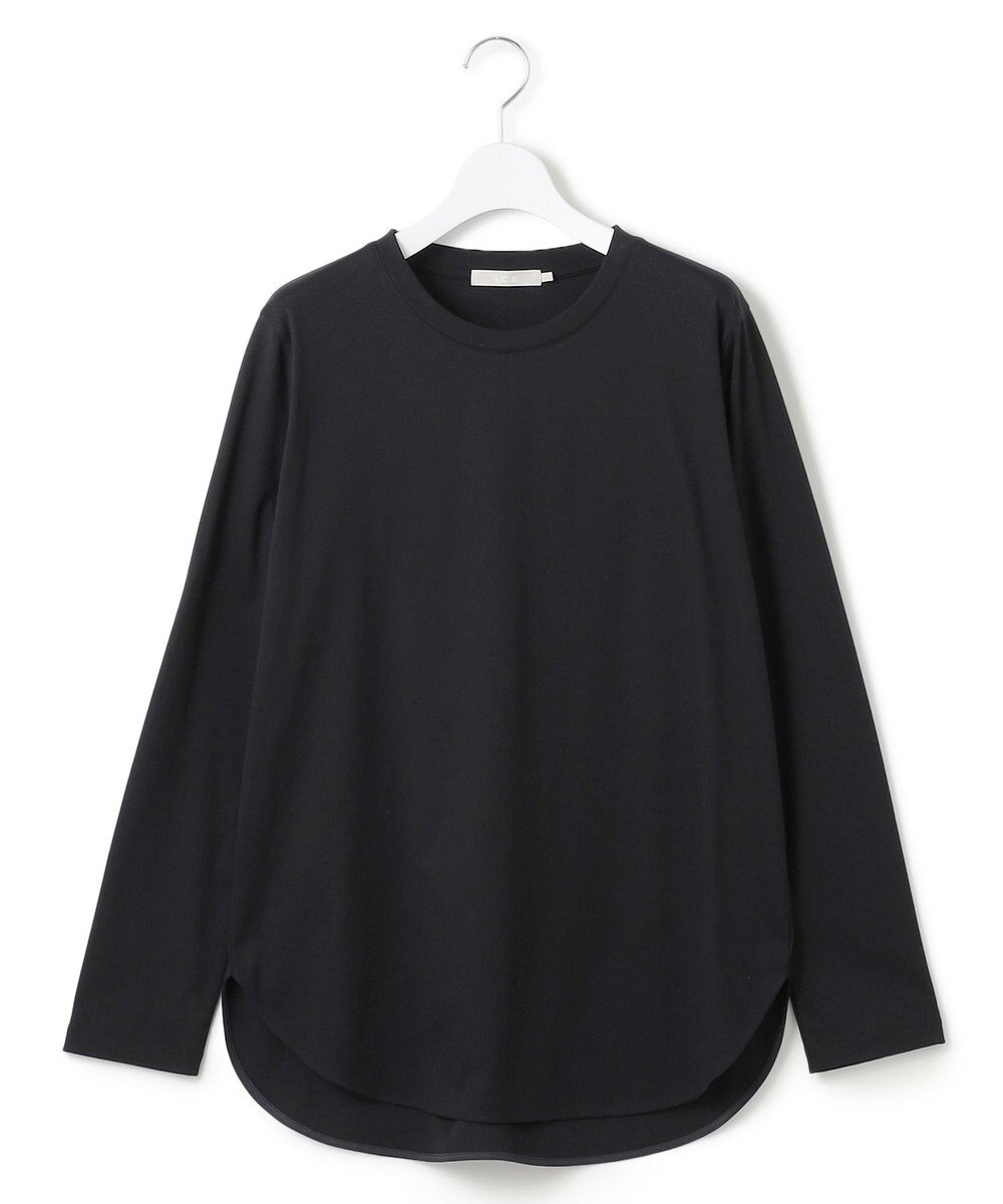 ICB L 【マシンウォッシャブル可】シンプルジャージー ロングスリーブTシャツ 