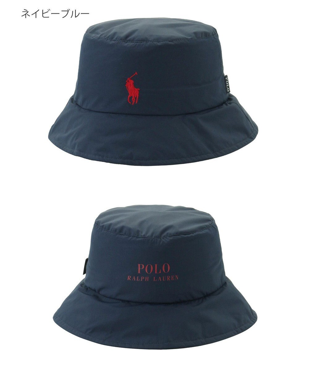 MOONBAT POLO RALPH LAUREN レインハット POLO PONY 撥水 ポケッタブル 