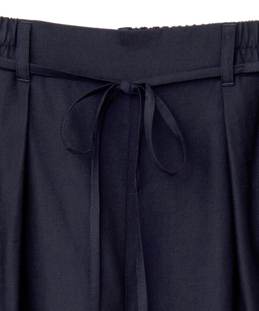 Green Parks 共ベルト付きツイルカラーパンツ 