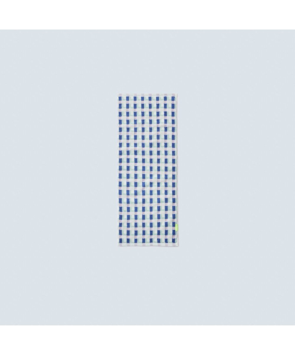 COQ 【SUPER ZERO】PLAID GEO チェックフェイスタオル 