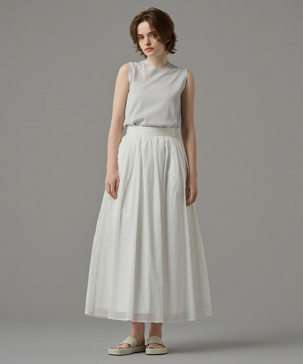 uncrave 【撥水・洗濯機洗い可】シアープルーフナイロン フレアスカート（uncrave STANDARD） 