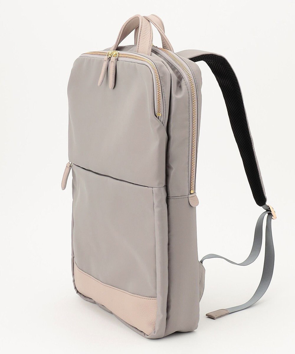 UNBILLION perche ナイロン×牛革PCリュック 