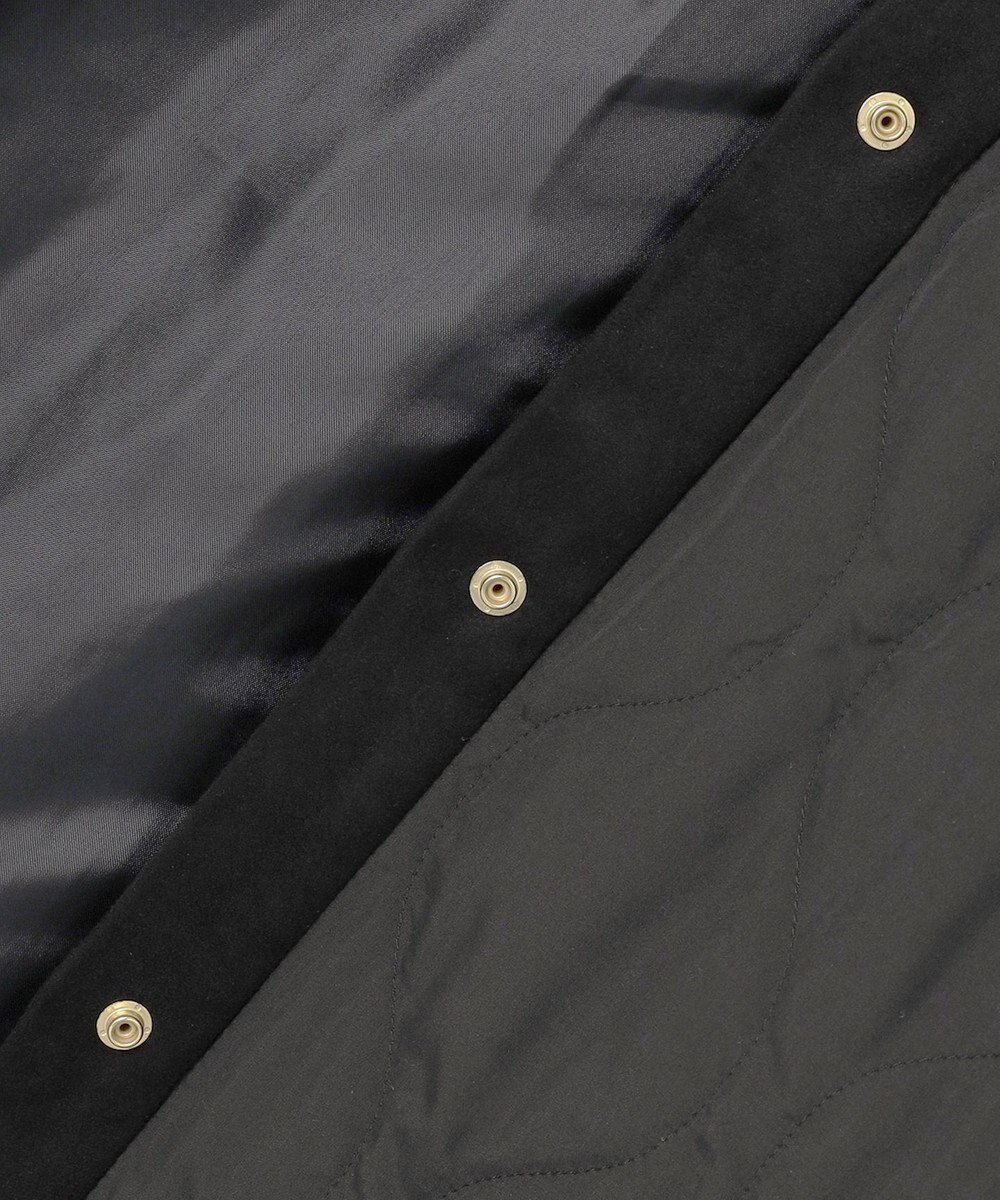 自由区 L 【洗える】パディングキルト アウター 