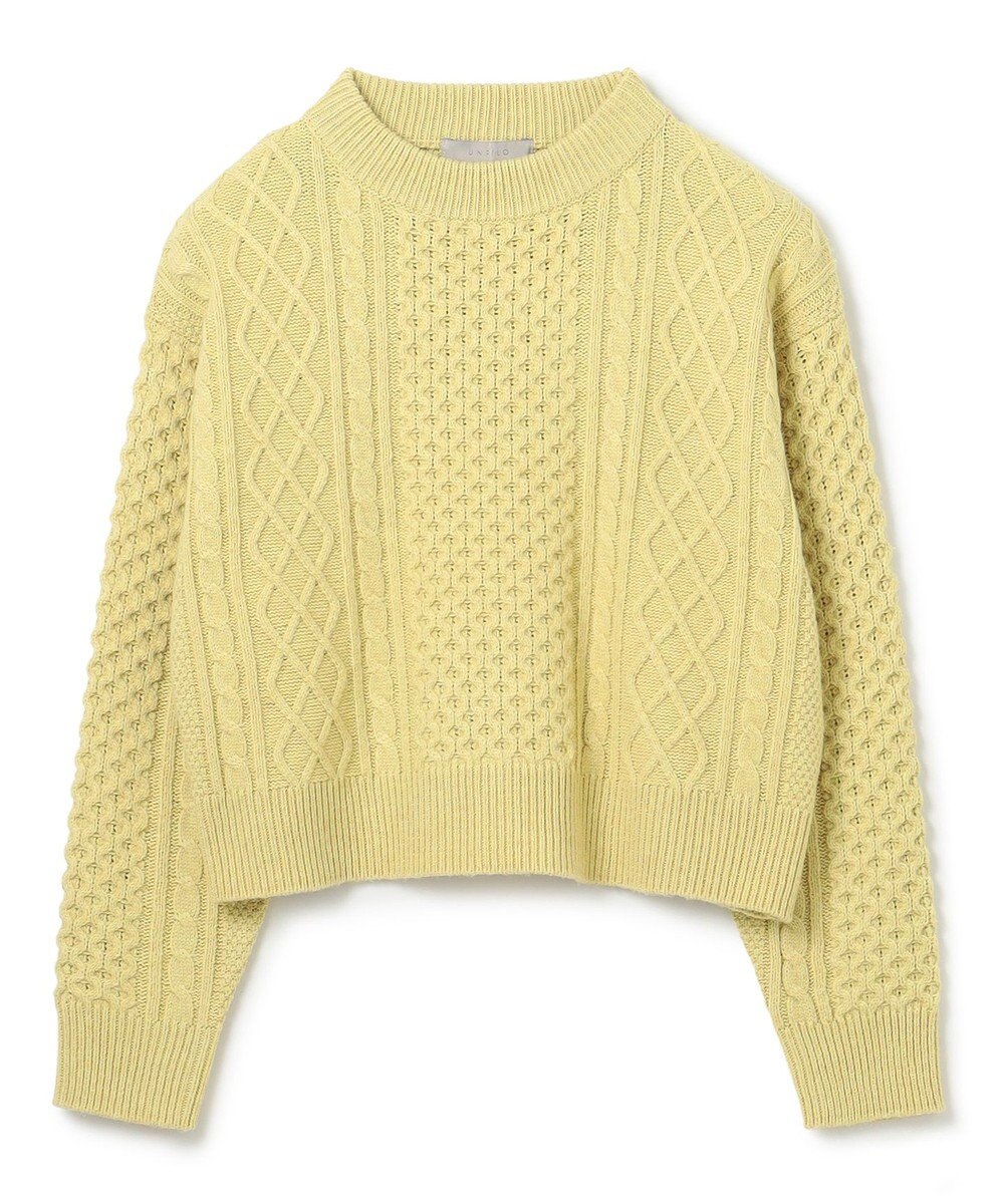 UNFILO ケーブルニット 