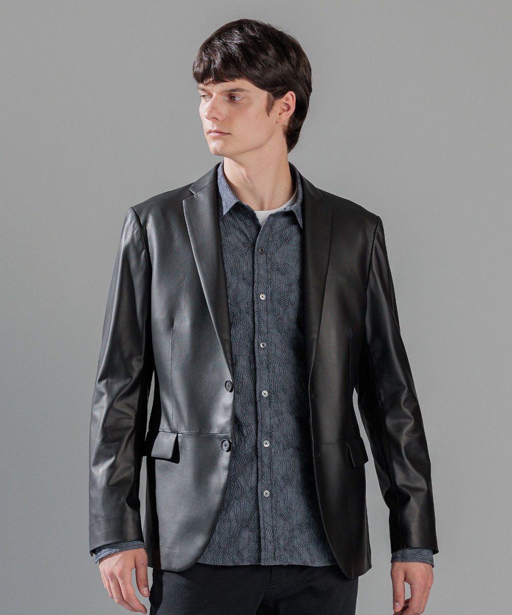 JOSEPH HOMME ライトラムナッパレザー　ジャケット 