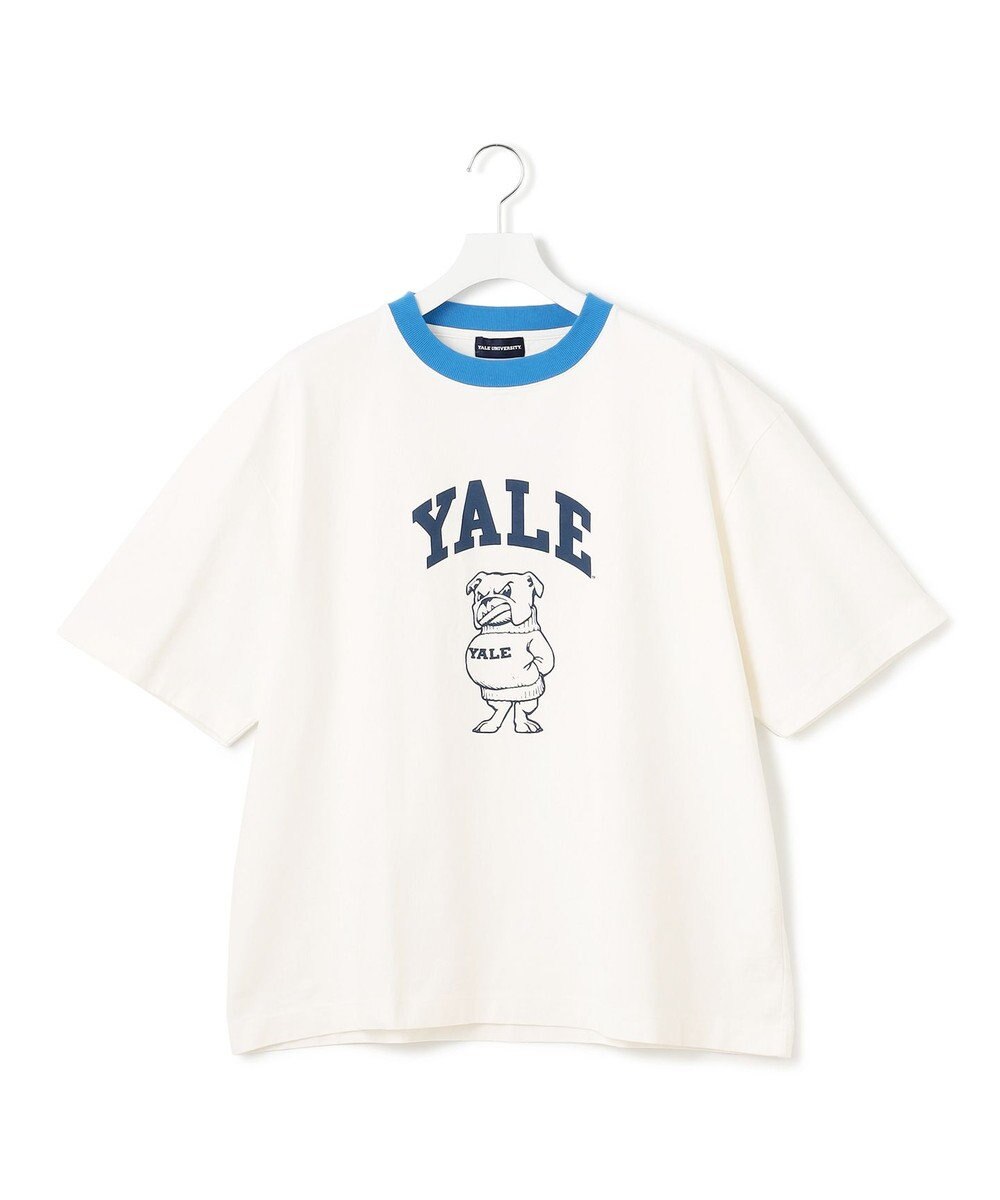 J.PRESS YORK STREET 【UNISEX】YALEアーチロゴ Tシャツ 