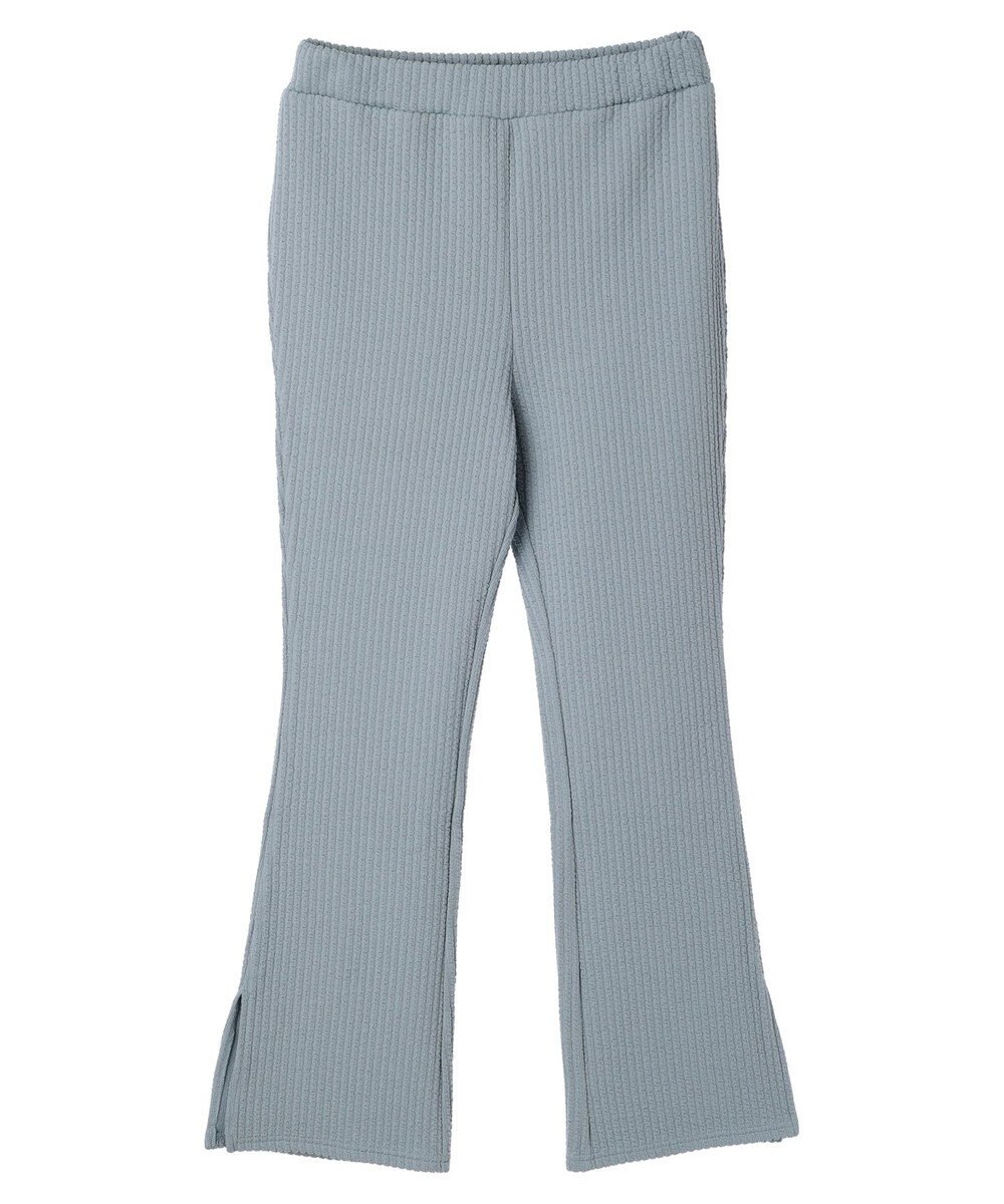 earth music&ecology ぽこぽこスリットパンツ 