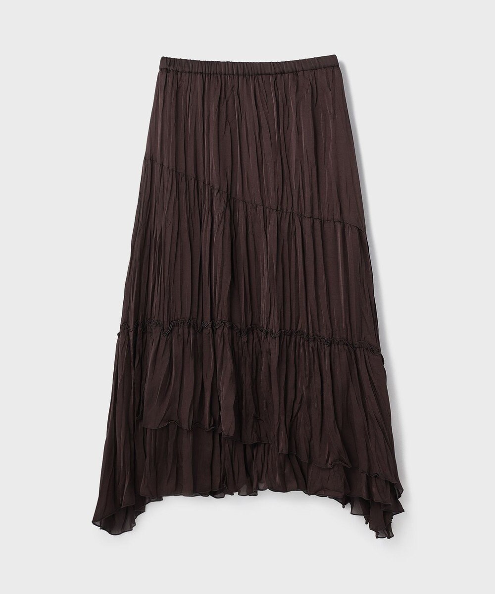 GRACE CONTINENTAL ワッシャープリーツスカート 